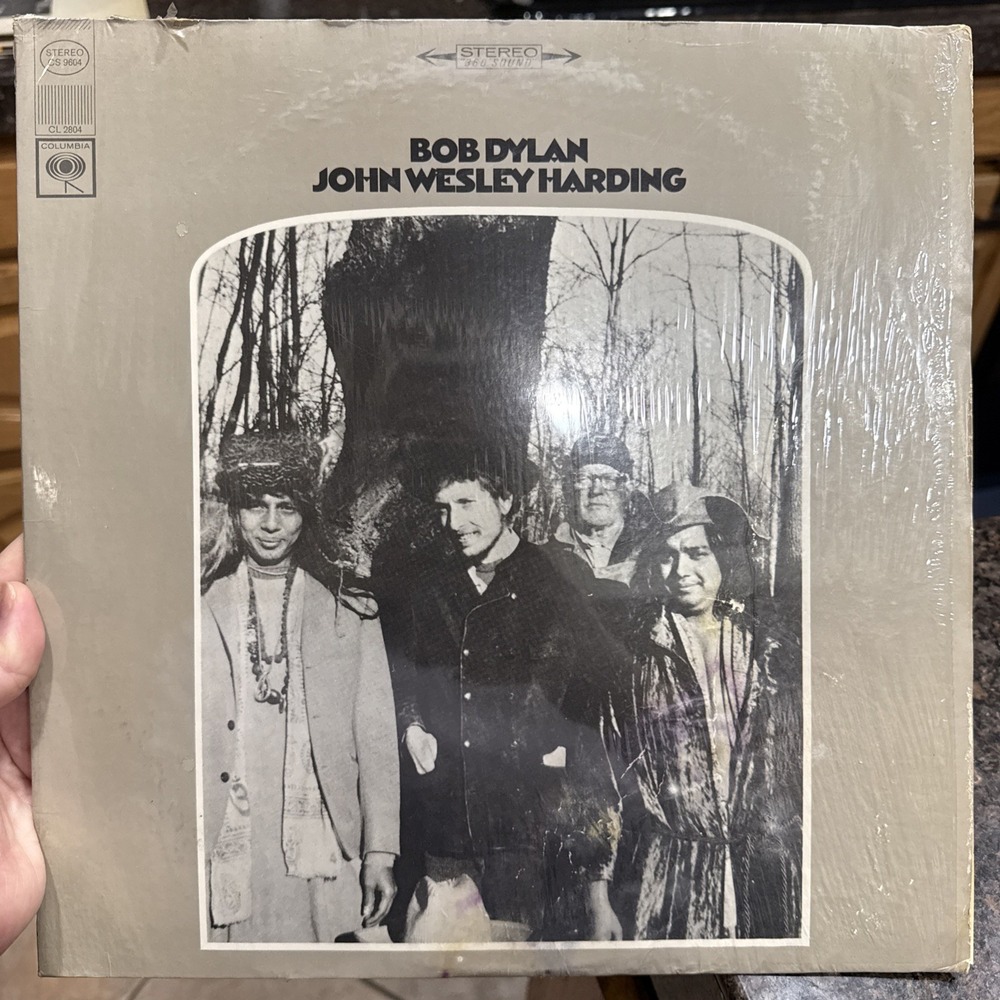 Bob Dylan John Wesley Harding Stereo CS 9604 Two Eye Columbia Records Vinyl LP‎